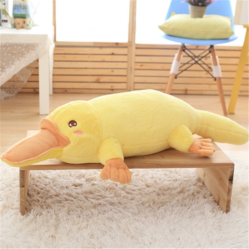 Cute Yellow Platypus Plush Toys 50/60/80/100/120cm