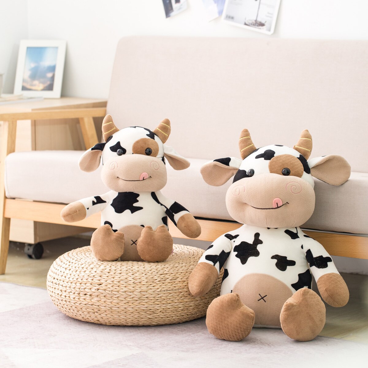 Cute Cow Plush Toys 30/40/50/75cm