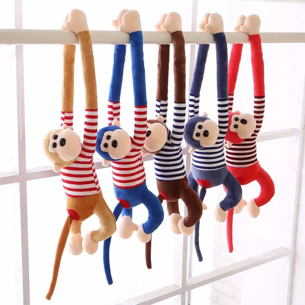 Cute Monkey Curtain Buckle Plush Toys - 10 Styles