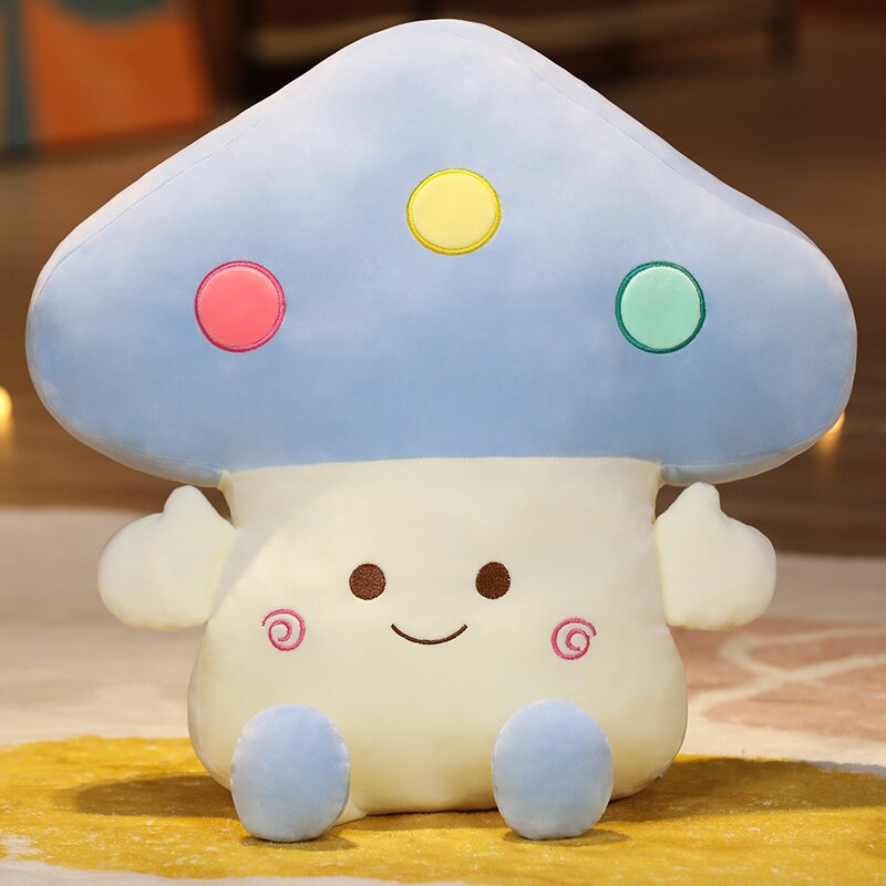 Mushroom Hand Warmer Pillow Plush Toys 43x43cm