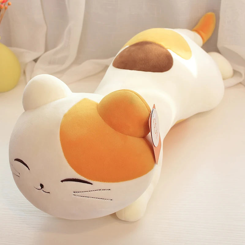 Cute Cat Plush Pillow Toys 40/50/60/80cm