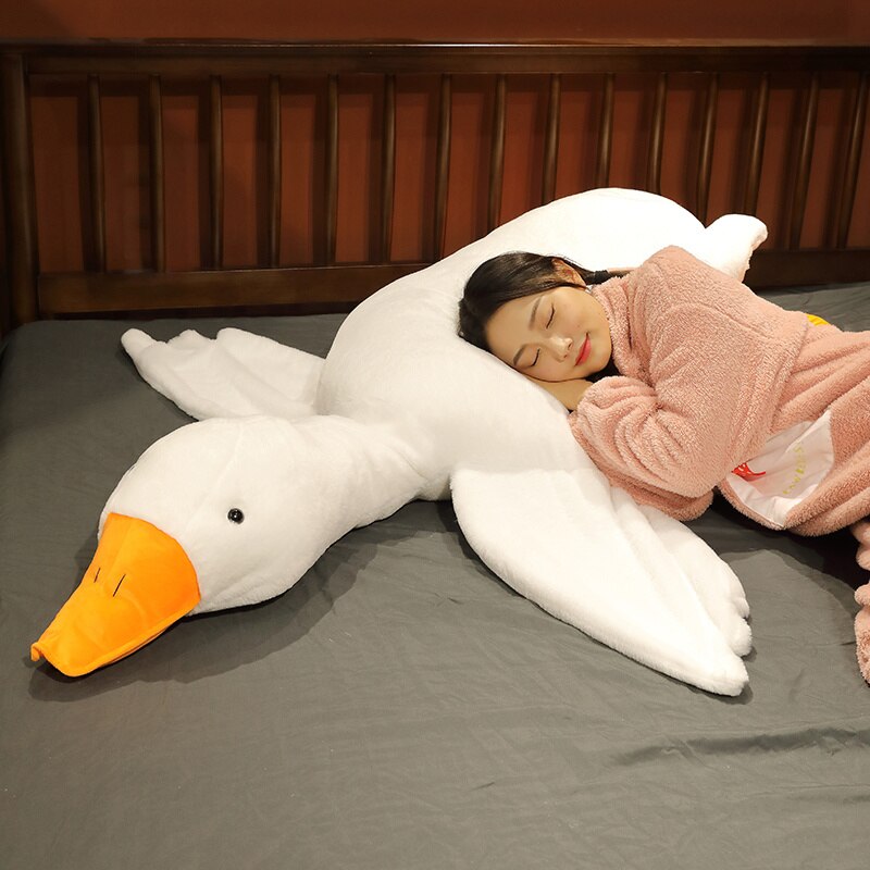 Bird (Colourful) Lying Duck Pillow Plush Toys 50-190cm