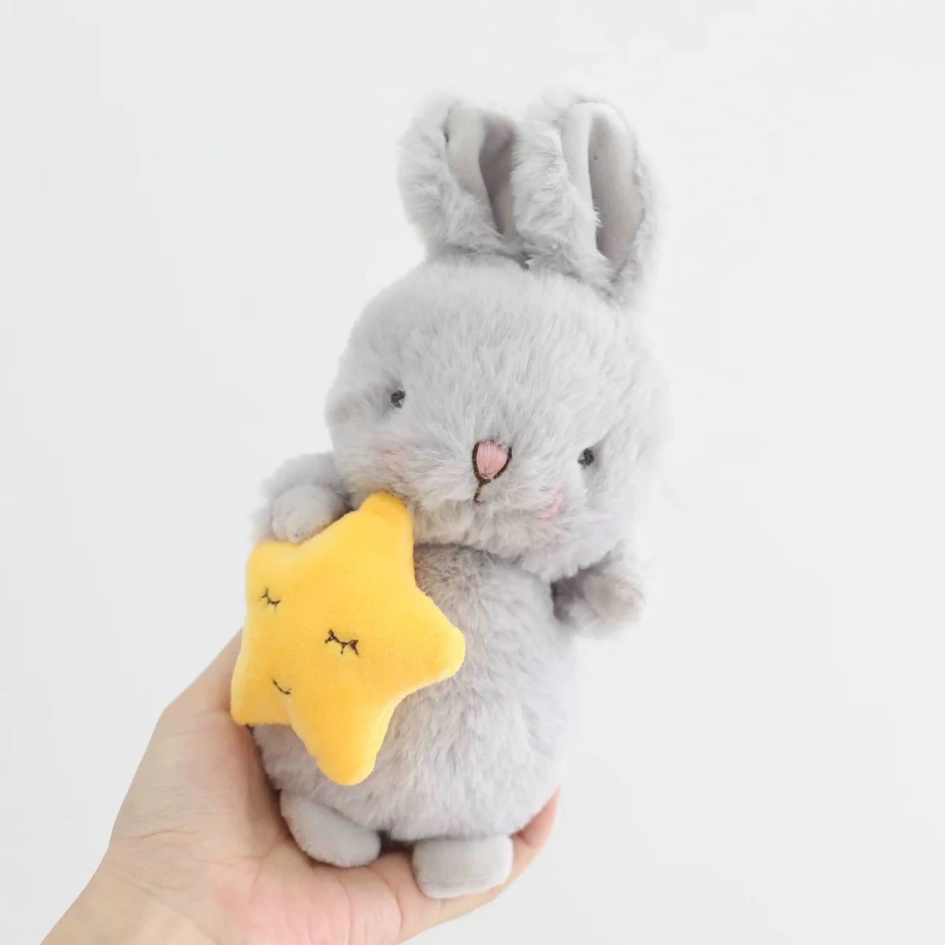 Cute Rabbit Plush Toy 20/30CM - White/Grey