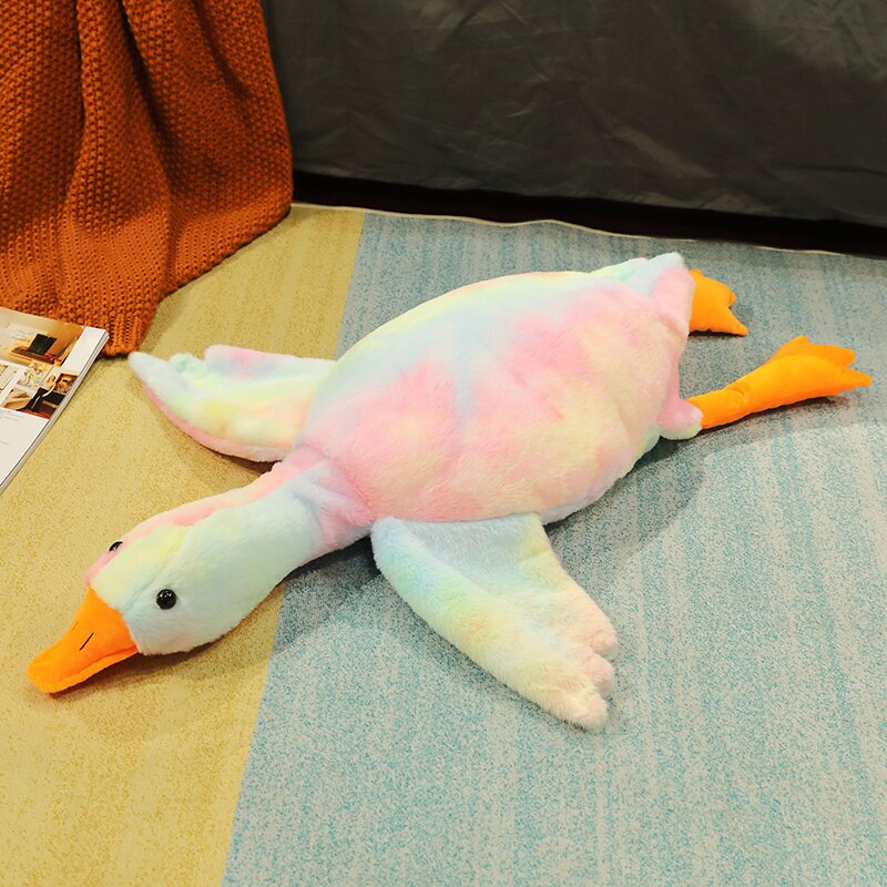 Bird (Colourful) Lying Duck Pillow Plush Toys 50-190cm