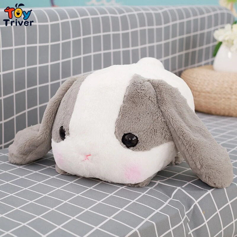 Cute Bunny Pillow Plush Toys 45cm - White/Grey/Brown/Pink