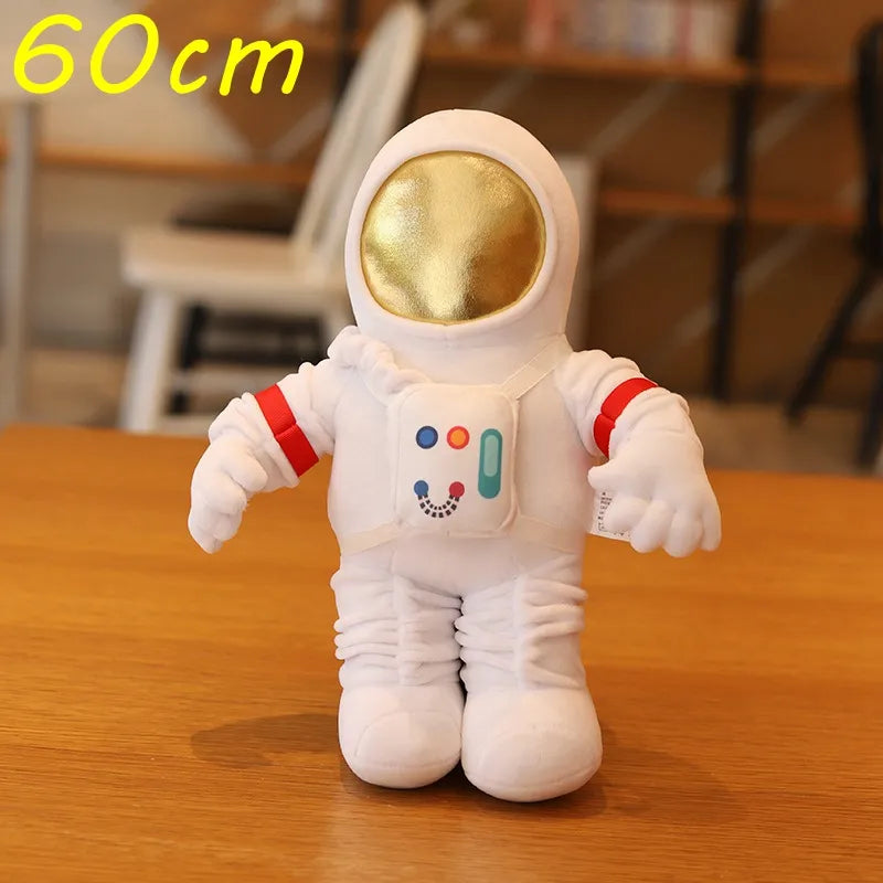 Space Series (Astronaut/Rocket) Plush Toys 33/60cm - Grey/White/Pink