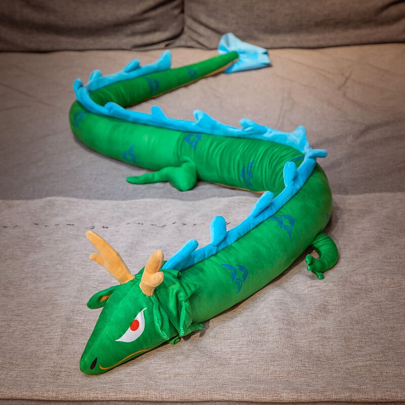 Chinese Dragon Plush Toys 220cm - White/Green/Red/Blue/Yellow