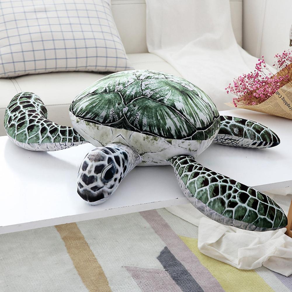 Turtle Plush Toys 25-70cm (Green/Grey/Orange)