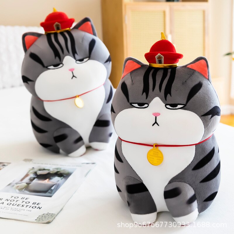 Long Live My Emperor Cat And Bazaar Black Dog Plush Toys 30/40/50cmLong Live My Emperor Cat And Bazaar Black Dog Plush Toys 30/40/50cm