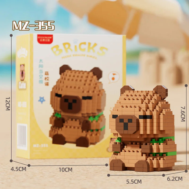 Capybara Mini Building Blocks - 6 Styles (V2)
