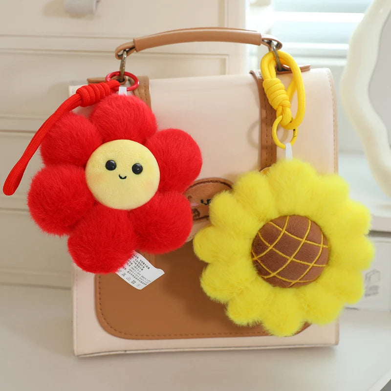Cute Flower Plush Keychain 12cm - 12 Styles