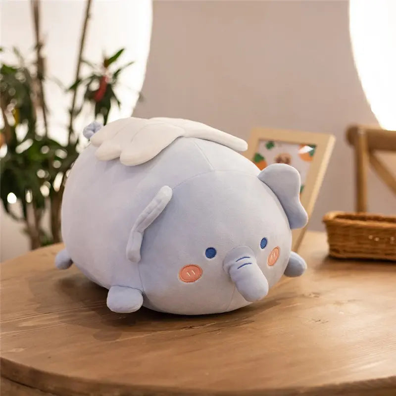 Lying Animal (Dog/Elephant/Pig/Tiger) With Wing Pillow Plush Toys 35cm