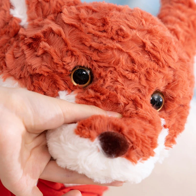 Cute Animal (Fox/Cat/Dog) With Clothes Plush Toys 23/32/50cm