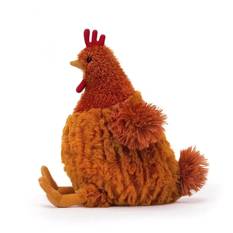 Fluffy Chicken Plush Toys 23cm - 2 Styles