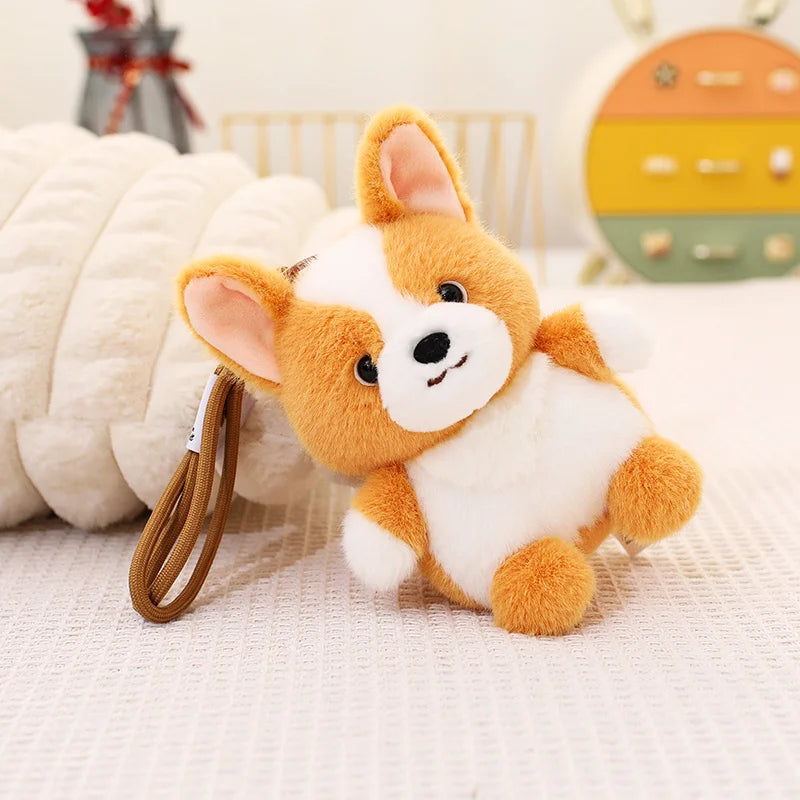 Cute Dog Plush Keychains 15cm - 10 Styles