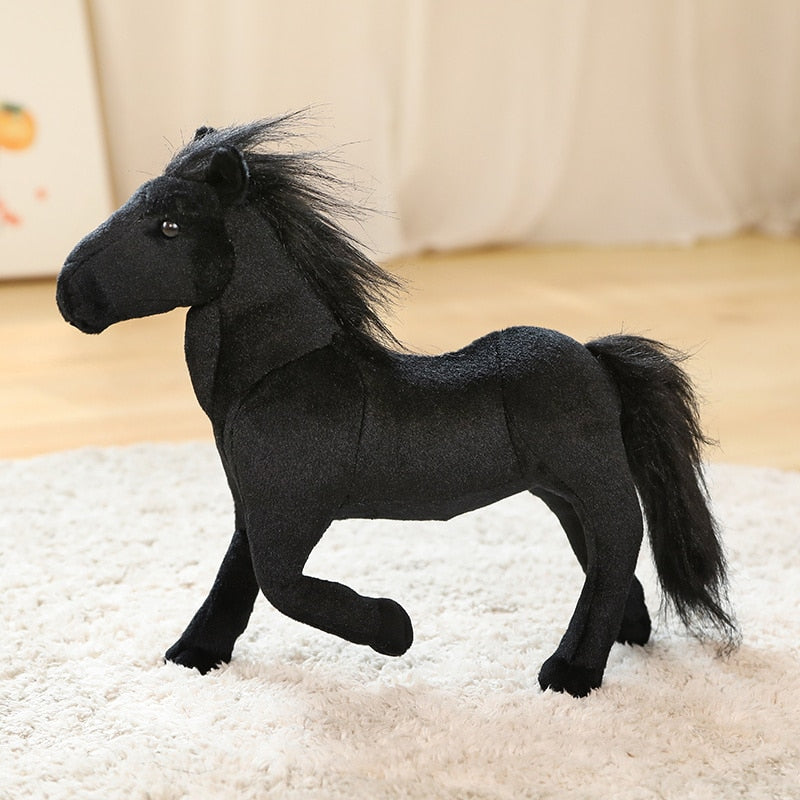 Horse Lifelike Plush Toy - 4 Styles