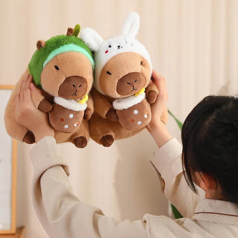 Cute Capybara With Dress Up Plush Toys 30/40cm - 6 Styles