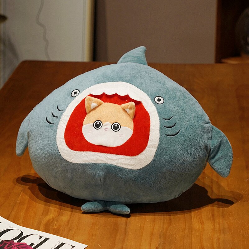 Funny Toast/Shark/Animal/ Hand Warmer Plush Toys 16 styles