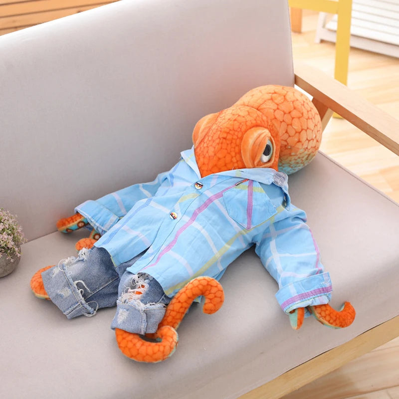 Octopus Lifelike Plush Toys 17x55cm/ 25x80cm