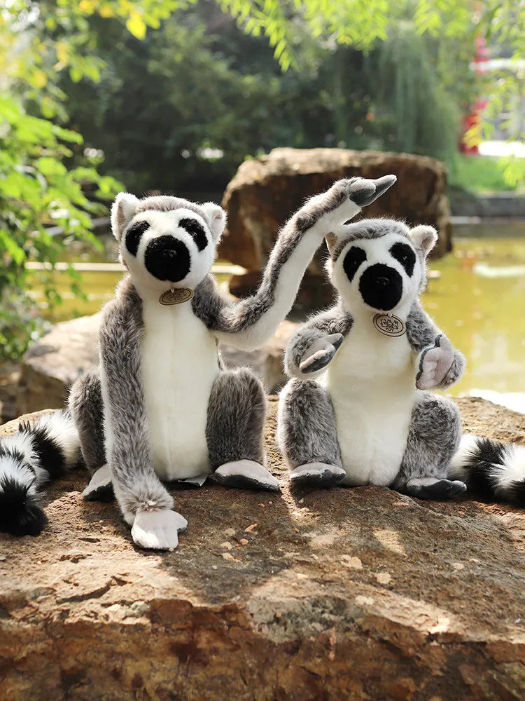 Lemur With/Without Long Arm Lifelike Plush Toys 28cm