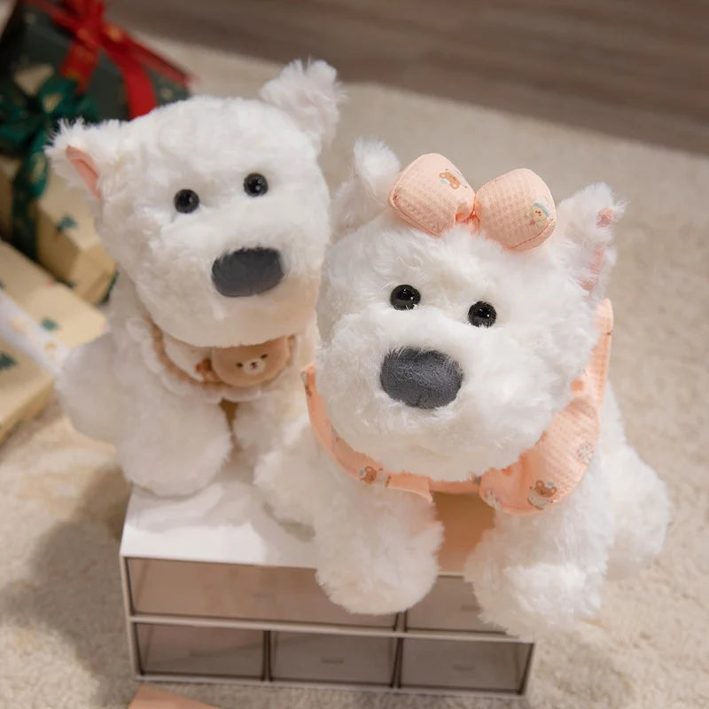 Dog (West Highland White Terrier) Plush Toys 23cm - 5 Styles