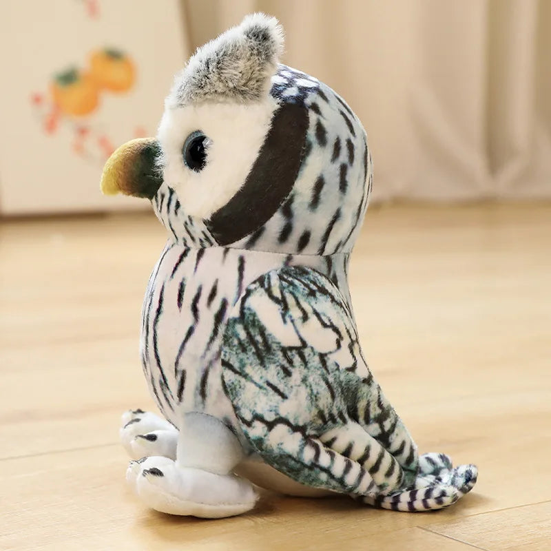 Cute Bird (Owl Lifelike) Plush Toys 20cm - 4 Styles