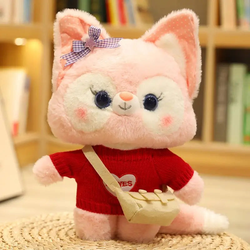 Cute Pink Fox (Dress Up) Plush Toys 30cm - 14 Styles