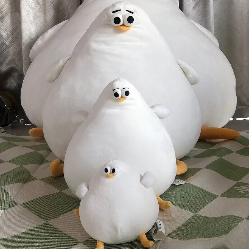 Funny Seagull (Squishy White) Plush Toys 26cm/40cm/68cm/85cm - 2 Choices