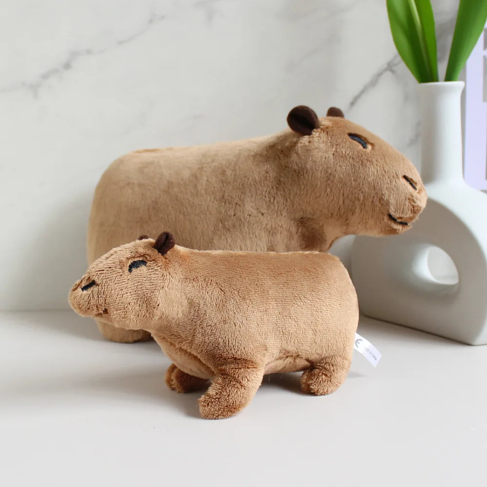 Cute Capybara Plush Toys 18/30cm - Grey/Blue/Pink/Brown