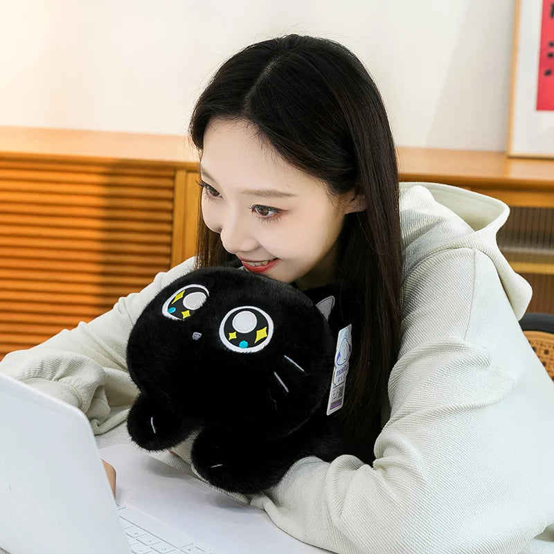 Lying Cats(Siamese/Calico/Black/Cow) Plush Toy 25/45cm