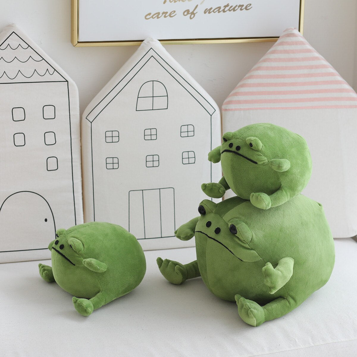 Funny Frog Plush Toys 20cm/32cm