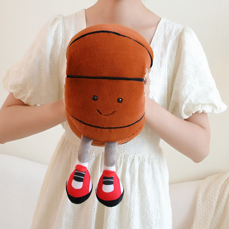 Cute Basketball/Football Plush Toys 28cm