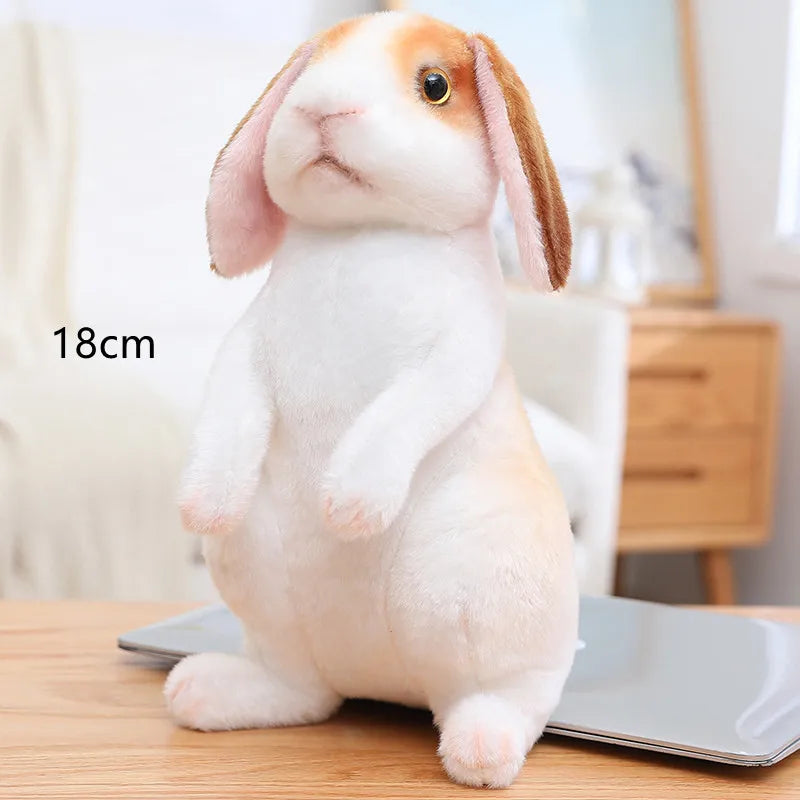 Long Ears Rabbit Lifelike Plush Toys 13/16/18/24cm - 17 Styles