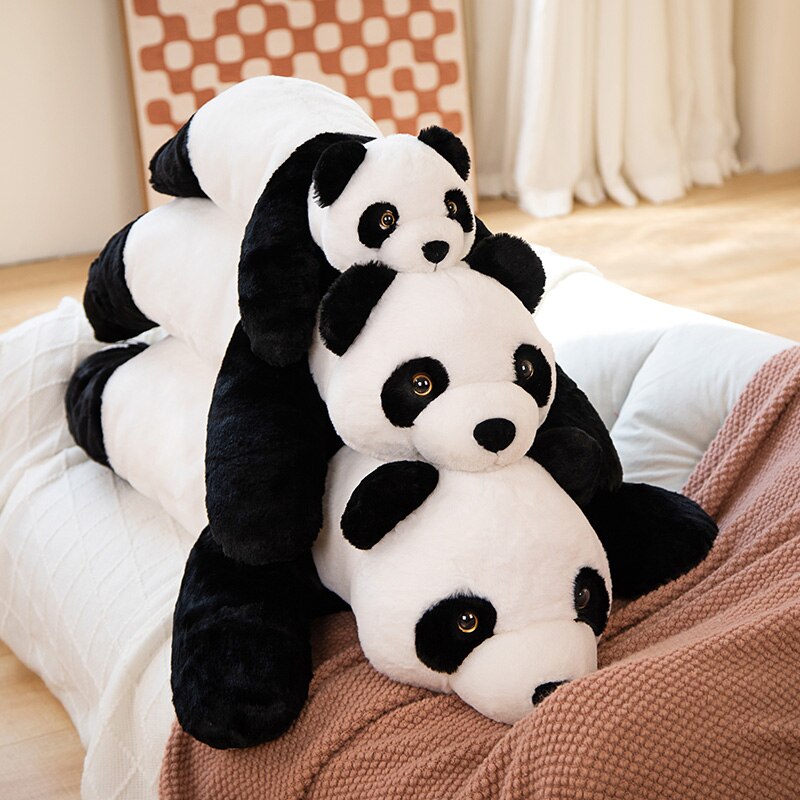 Lying Panda Plush Toys 39cm/53cm/80cm