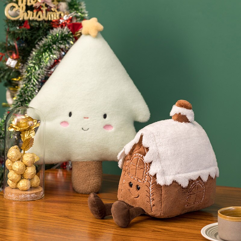 Christmas (Tree/Wreath/Gingerbread Man/House) Plush Toys 30-45cm