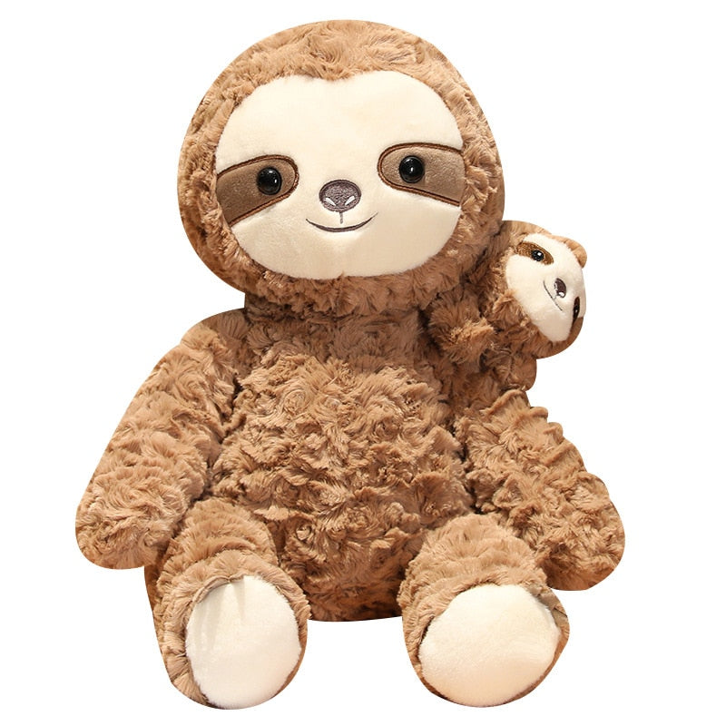 Sloth with Child Pluth Toys 40cm/55cm/75cm