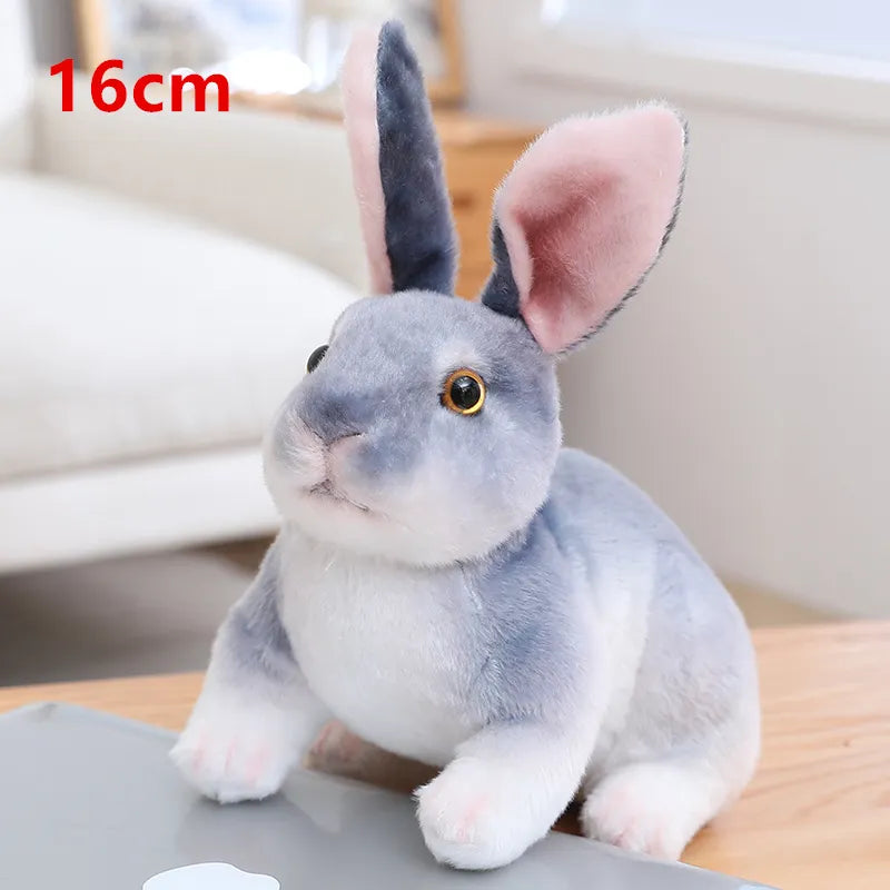 Long Ears Rabbit Lifelike Plush Toys 13/16/18/24cm - 17 Styles