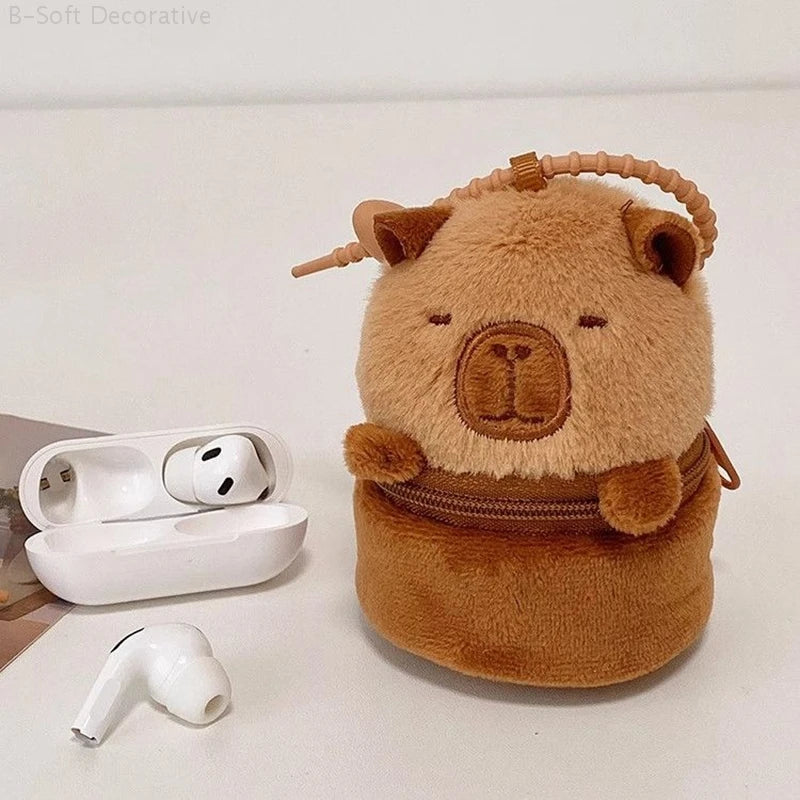 Cute Capybara Plush Keychains - 4 styles