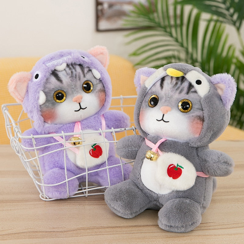 Cute Cat (Animal Dress Up) Plush Toys 25cm - 6 Styles