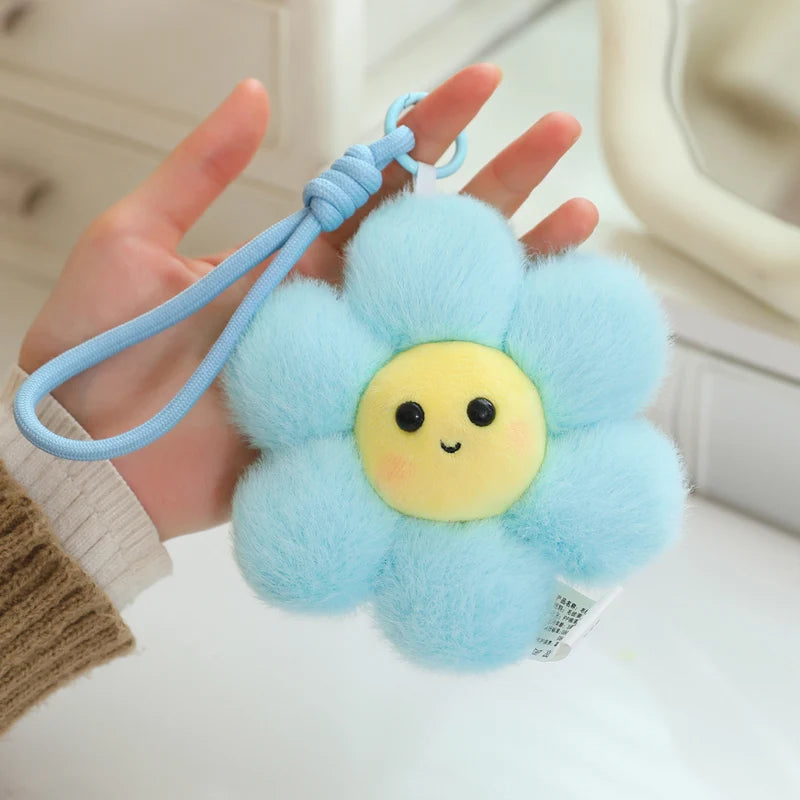 Cute Flower Plush Keychain 12cm - 12 Styles
