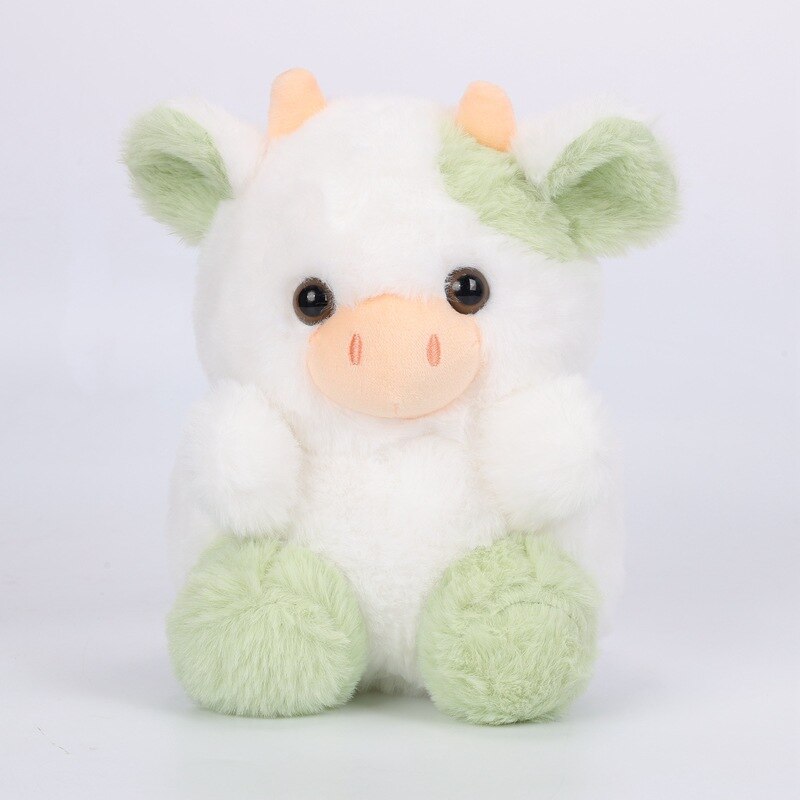 Cute Cow Plush Toys 20cm -Pink/Black/Purple/Blue/Yellow/Green