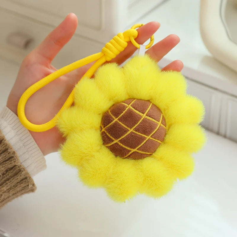 Cute Flower Plush Keychain 12cm - 12 Styles