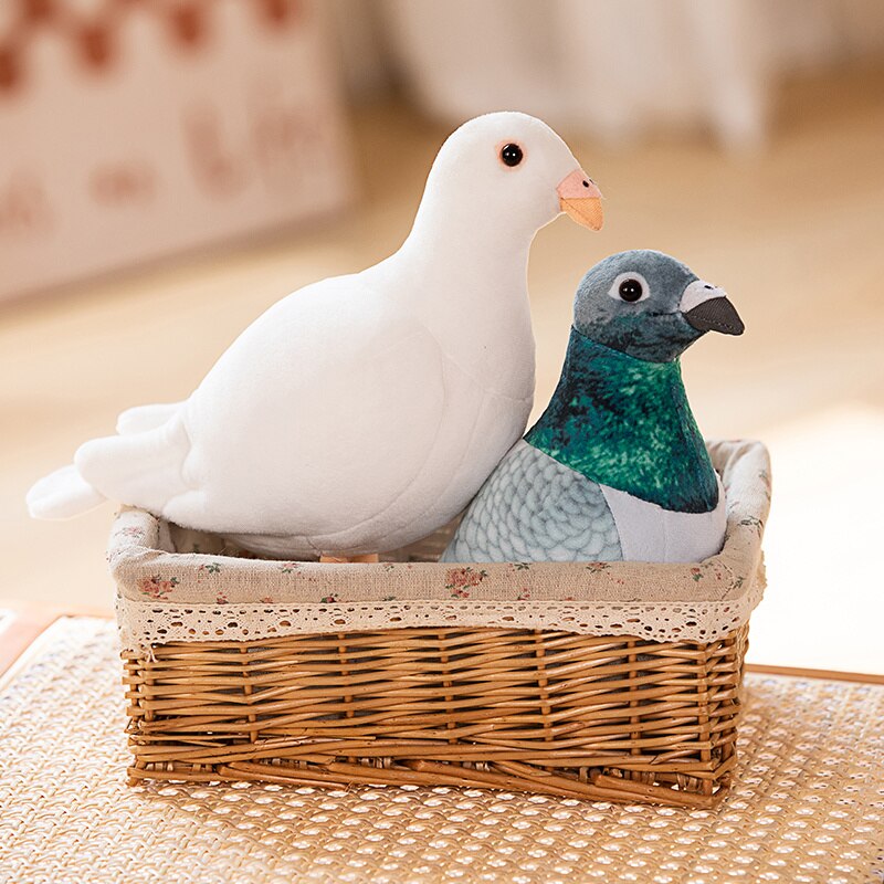 Bird (Magpie/Pigeon) Lifelike Plush Toys 20cm