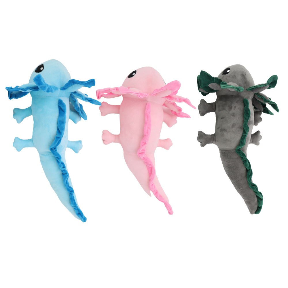 Cute Axolotl Plush Toys 45cm - Black/Blue/Pink