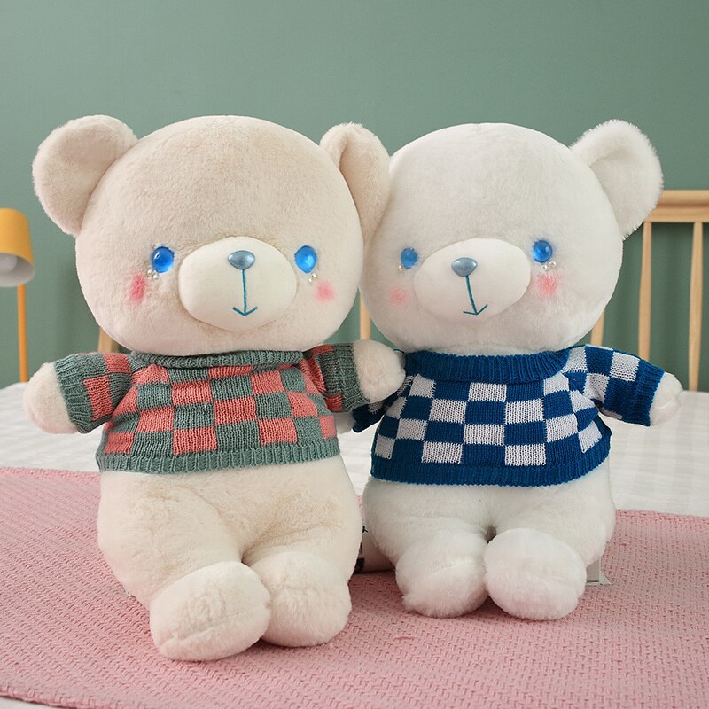 Cute Teddy Bear With Sweater Plush toys 35/50/70cm