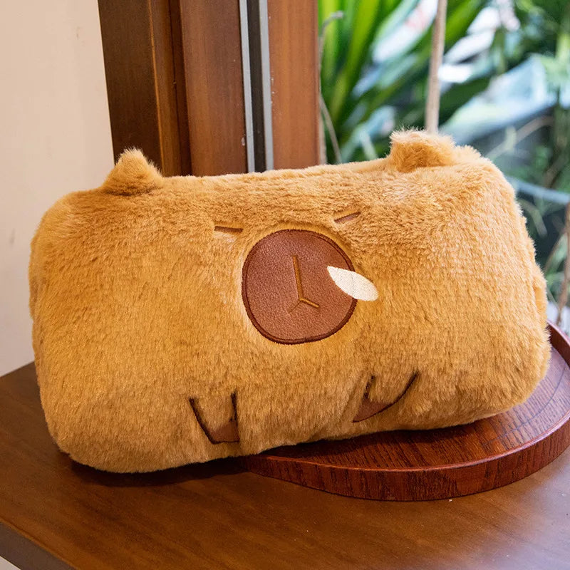 Cute Capybara Hand Warmer Pillow Plush Toys 30cm - 4 Styles