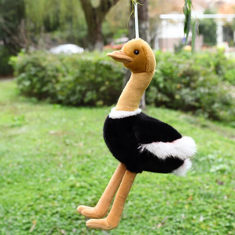 Bird Ostrich Lifelike Plush Toys 40cm