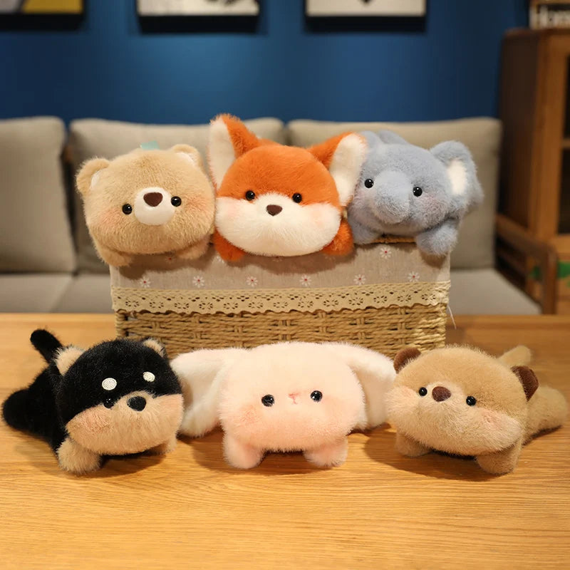 Cute Animial Wrist Rest Plush Toys - 18cm (Duck/Penguin/Dog/Panda/Bear/Elephant/Rabbit/Cat/Otter/Fox/Red Panda)
