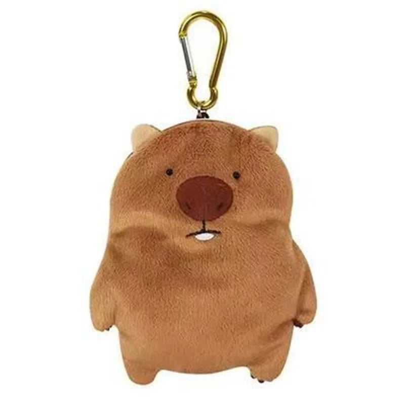 Australian Animal (Koala/Wombat/Platypus/Kiwi/Tasmanian devil) Coin Purse Plush Bag Keychains 14cm