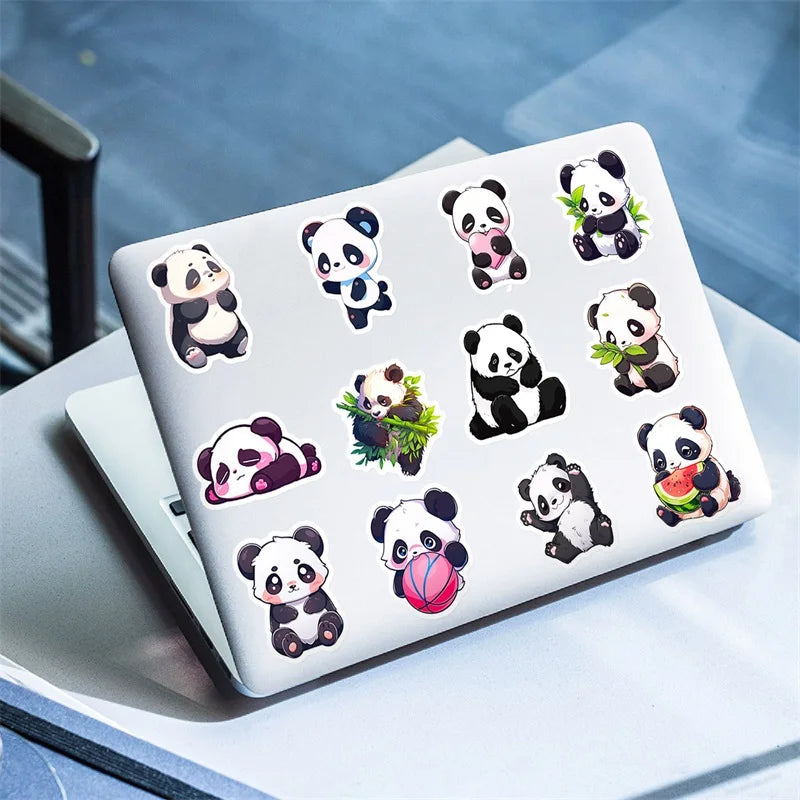 50 pcs Cute/Kawaii Panda Stickers